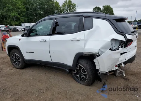2025 Jeep Compass Trailhawk из США, поврежденный, VIN 3C4NJDDN8ST564257